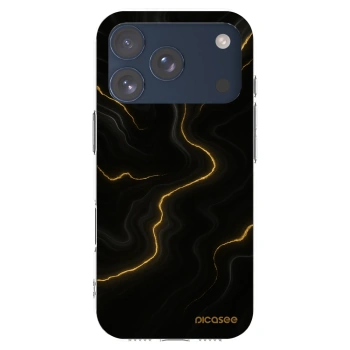 Picasee silikonski prozorni ovitek za Apple iPhone 17 Pro - Thunder