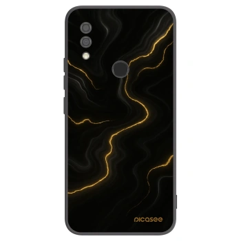 Picasee silikonski črni ovitek za Xiaomi Redmi 7 - Thunder