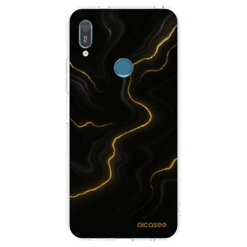 Picasee silikonski prozorni ovitek za Huawei Y6 2019 - Thunder