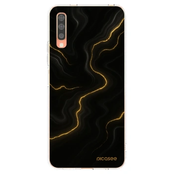 Picasee silikonski prozorni ovitek za Samsung Galaxy A70 A705F - Thunder