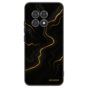 Picasee silikonski črni ovitek za OnePlus 13R 5G - Thunder