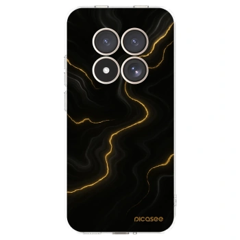 Picasee silikonski prozorni ovitek za Xiaomi Redmi Note 15 Pro 4G - Thunder