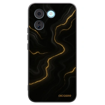 Picasee silikonski črni ovitek za Xiaomi Redmi Note 17 Pro MAX 5G - Thunder