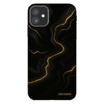 Picasee silikonski prozorni ovitek za Apple iPhone 11 - Thunder