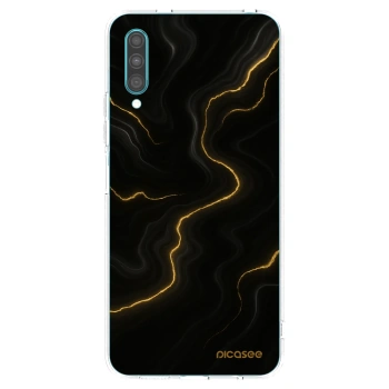 Picasee silikonski prozorni ovitek za Samsung Galaxy A30s A307F - Thunder