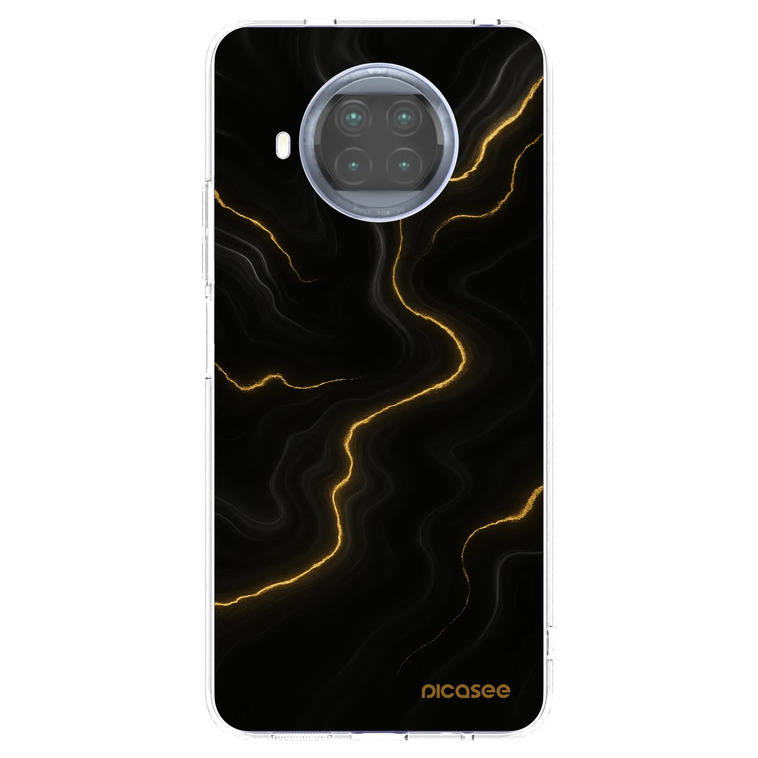 Picasee silikonski prozorni ovitek za Xiaomi Mi 10T Lite - Thunder