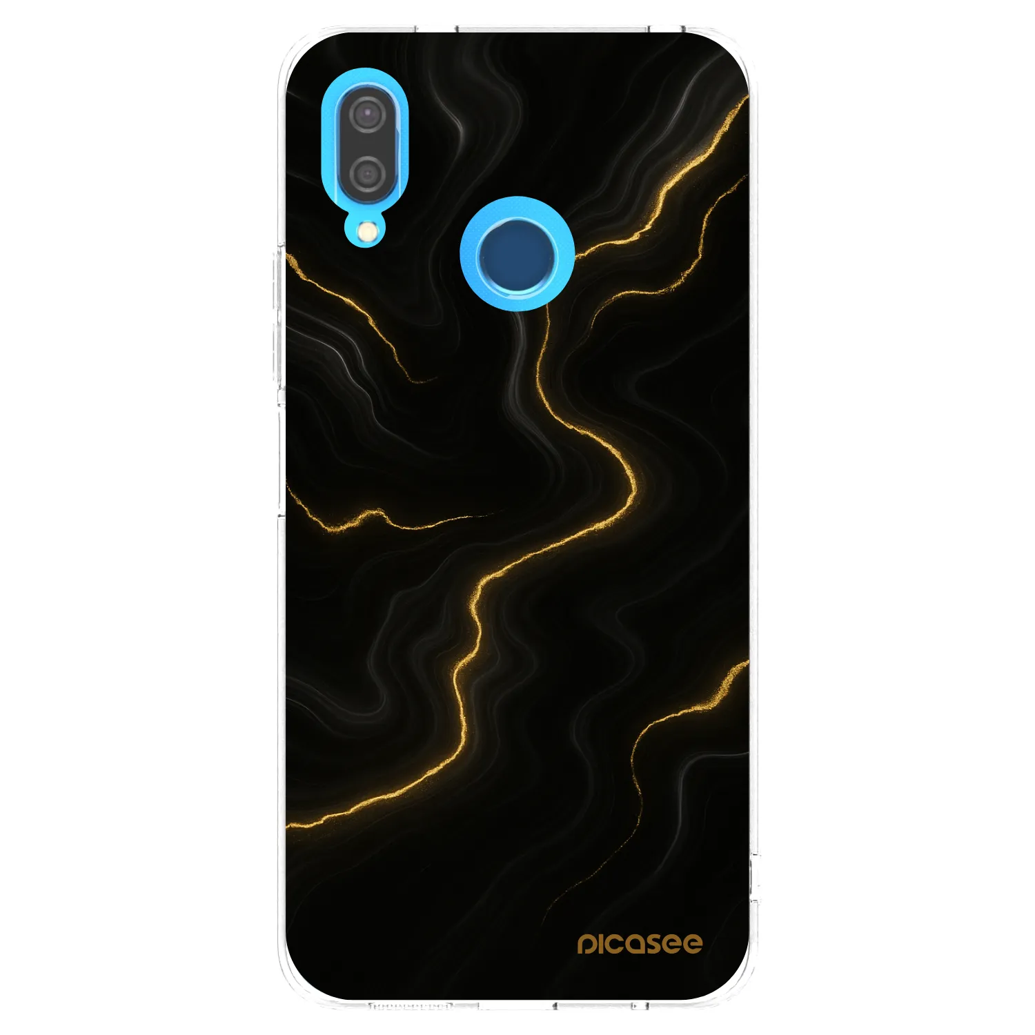 Picasee silikonski prozorni ovitek za Huawei P20 Lite - Thunder