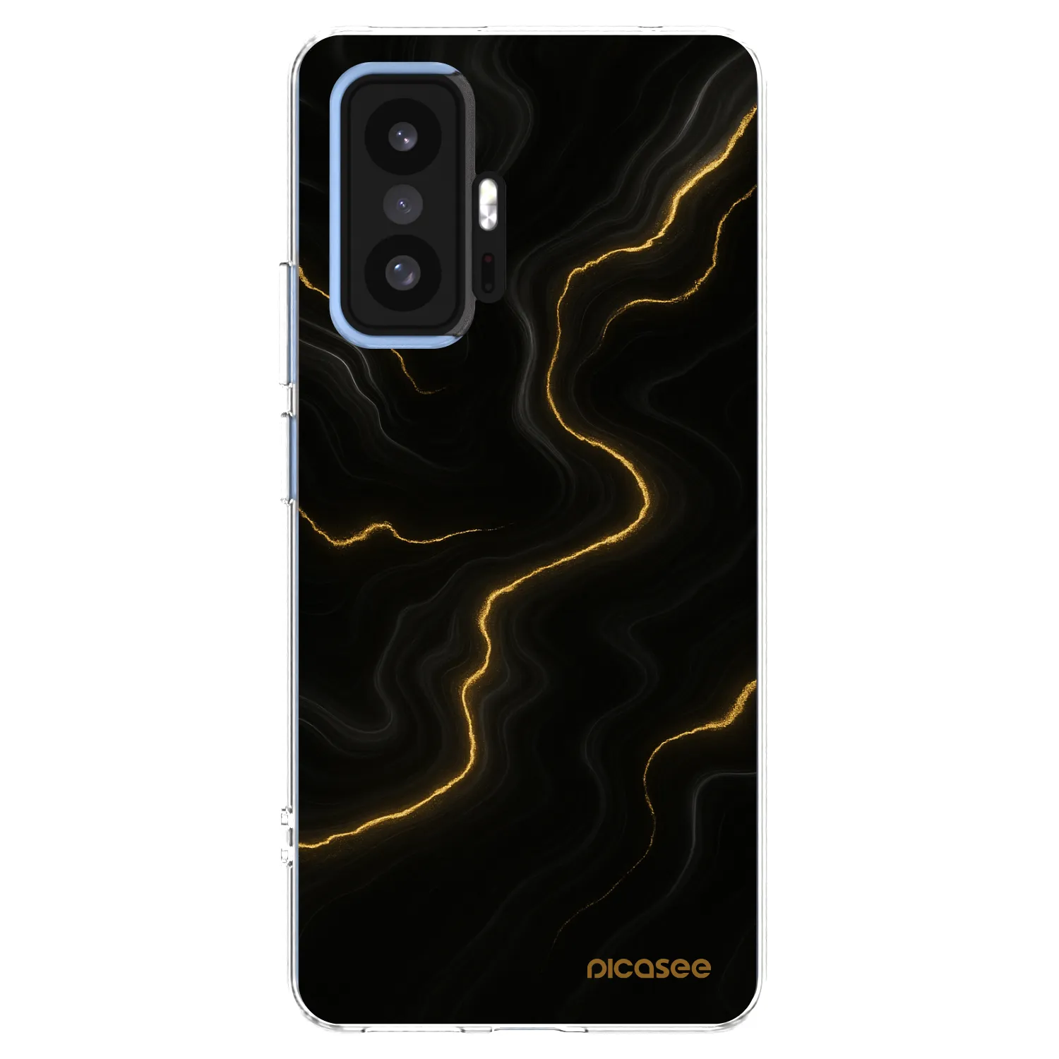 Picasee silikonski prozorni ovitek za Xiaomi 11T - Thunder