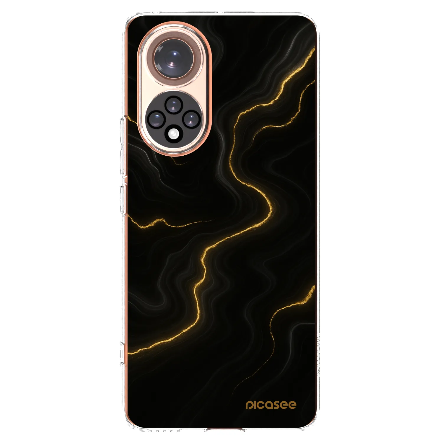Picasee silikonski prozorni ovitek za Huawei Nova 9 - Thunder