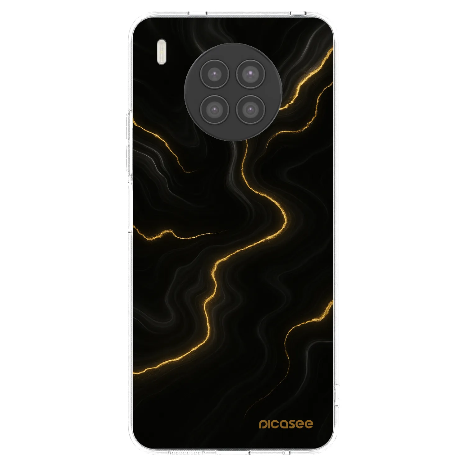 Picasee silikonski prozorni ovitek za Huawei Nova 8i - Thunder