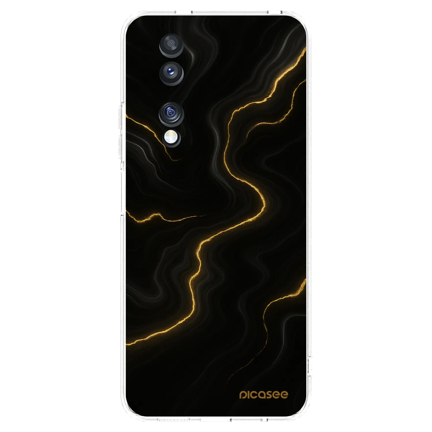 Picasee silikonski prozorni ovitek za Honor 70 - Thunder