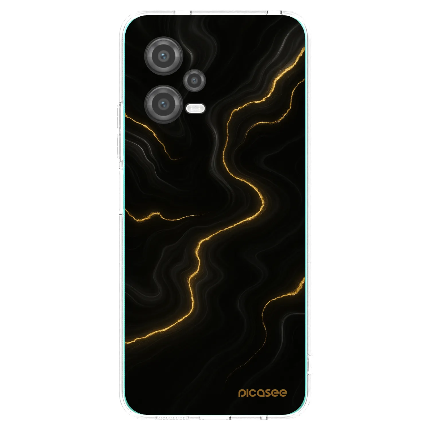 Picasee silikonski prozorni ovitek za Xiaomi Poco X5 - Thunder