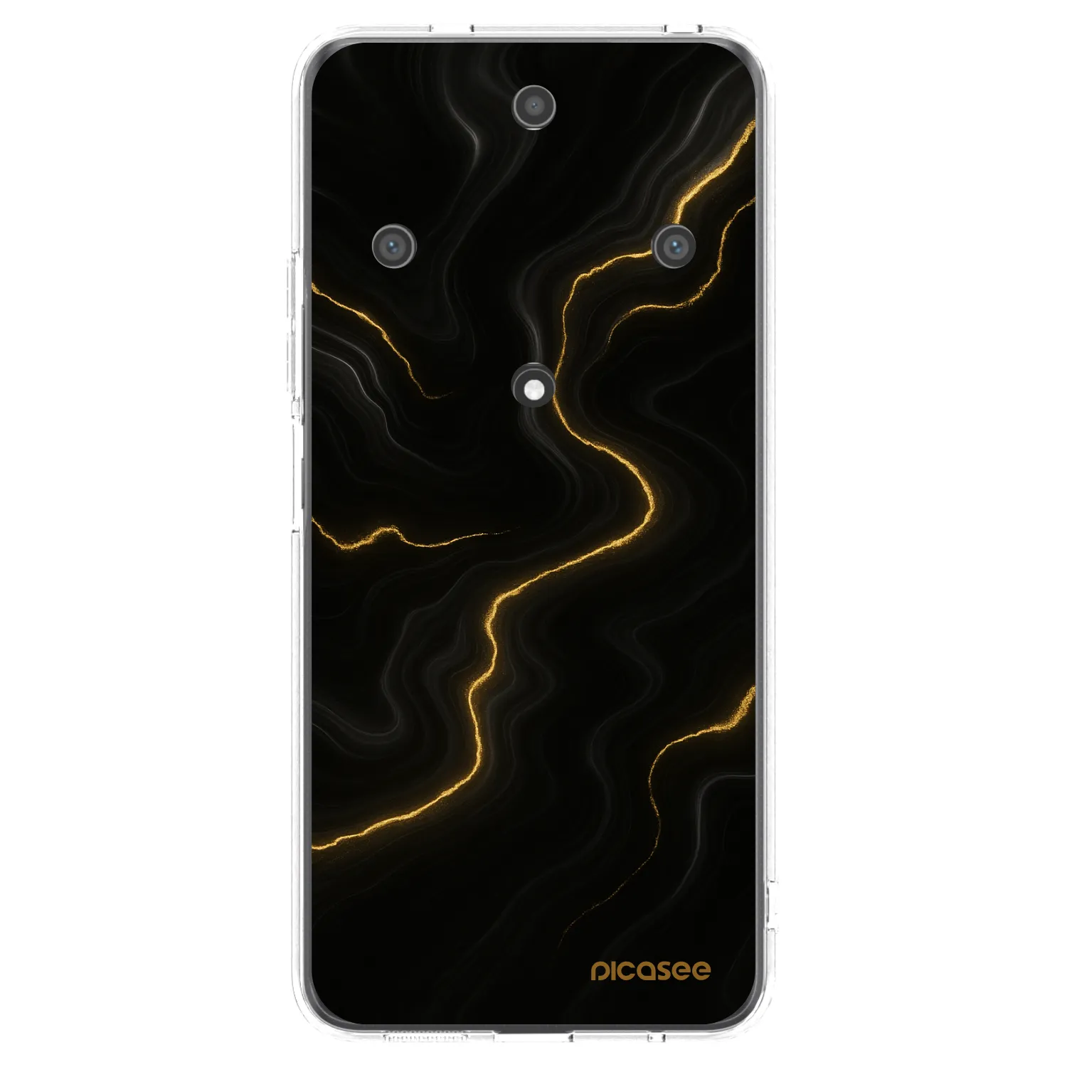 Picasee silikonski prozorni ovitek za Honor Magic5 Lite 5G - Thunder