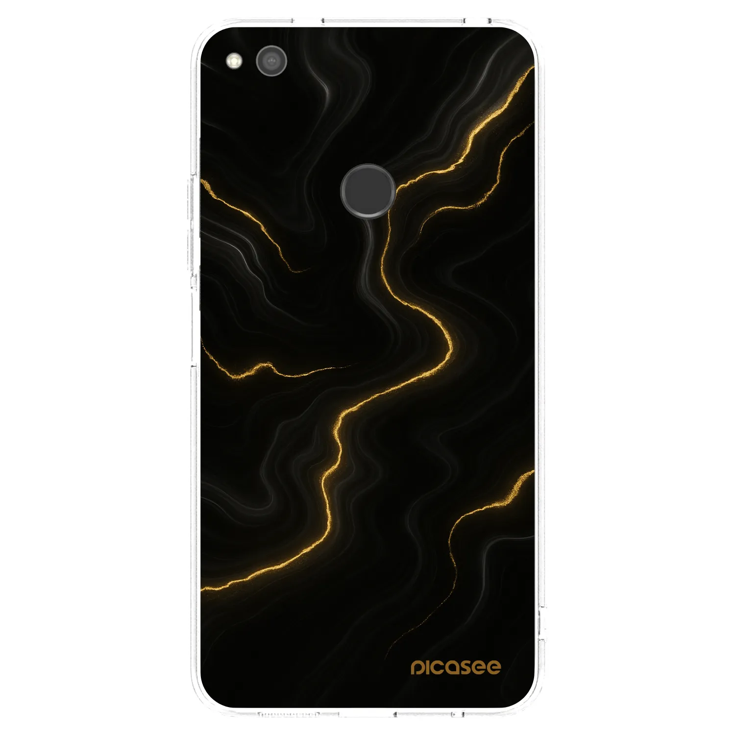 Picasee silikonski prozorni ovitek za Huawei P9 Lite 2017 - Thunder