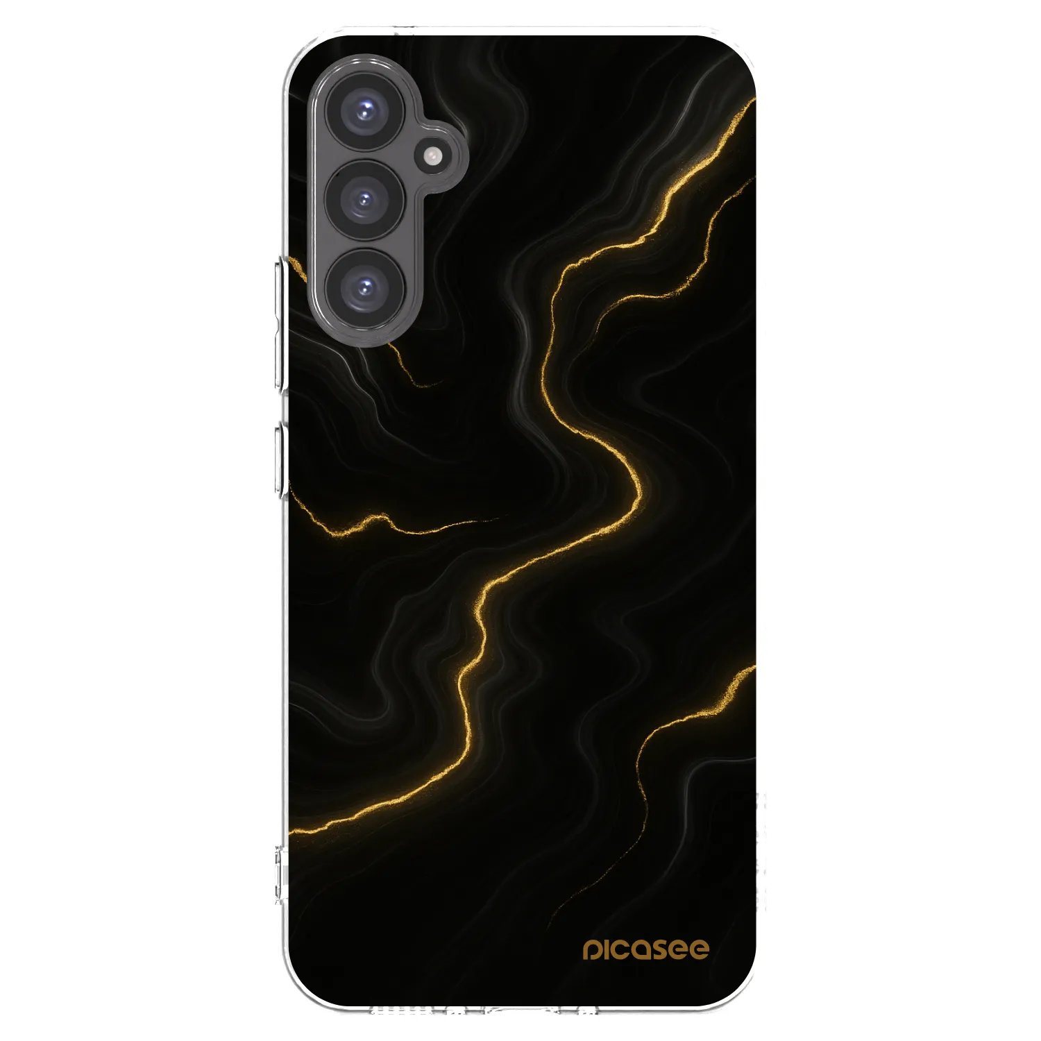 Picasee silikonski prozorni ovitek za Samsung Galaxy A34 5G A346B - Thunder