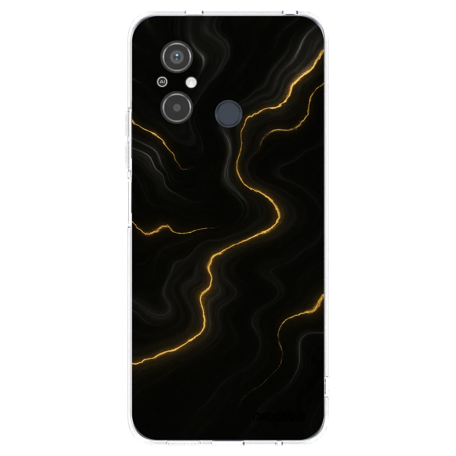 Picasee silikonski prozorni ovitek za Xiaomi Redmi 12C - Thunder