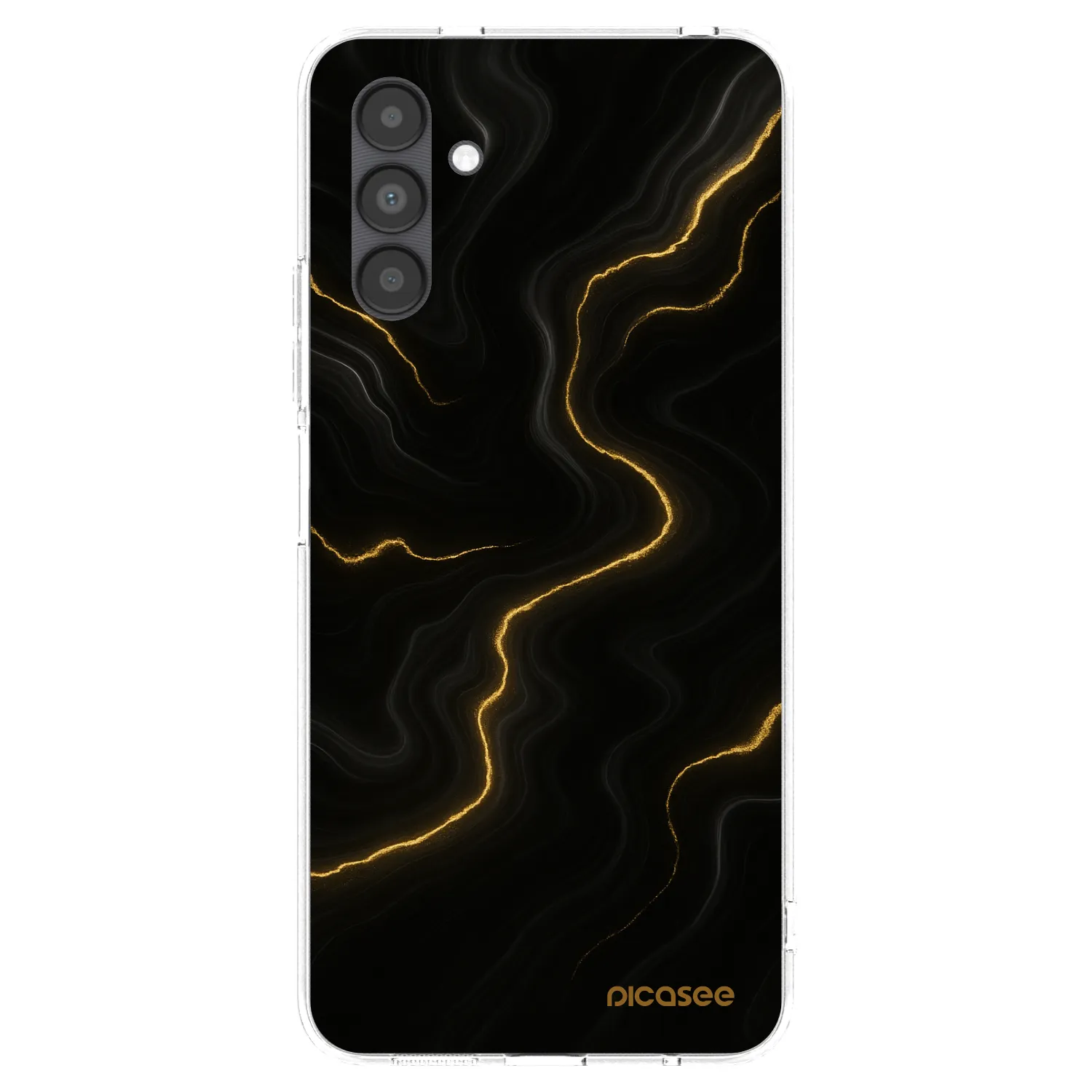 Picasee silikonski prozorni ovitek za Samsung Galaxy A04s A047F - Thunder