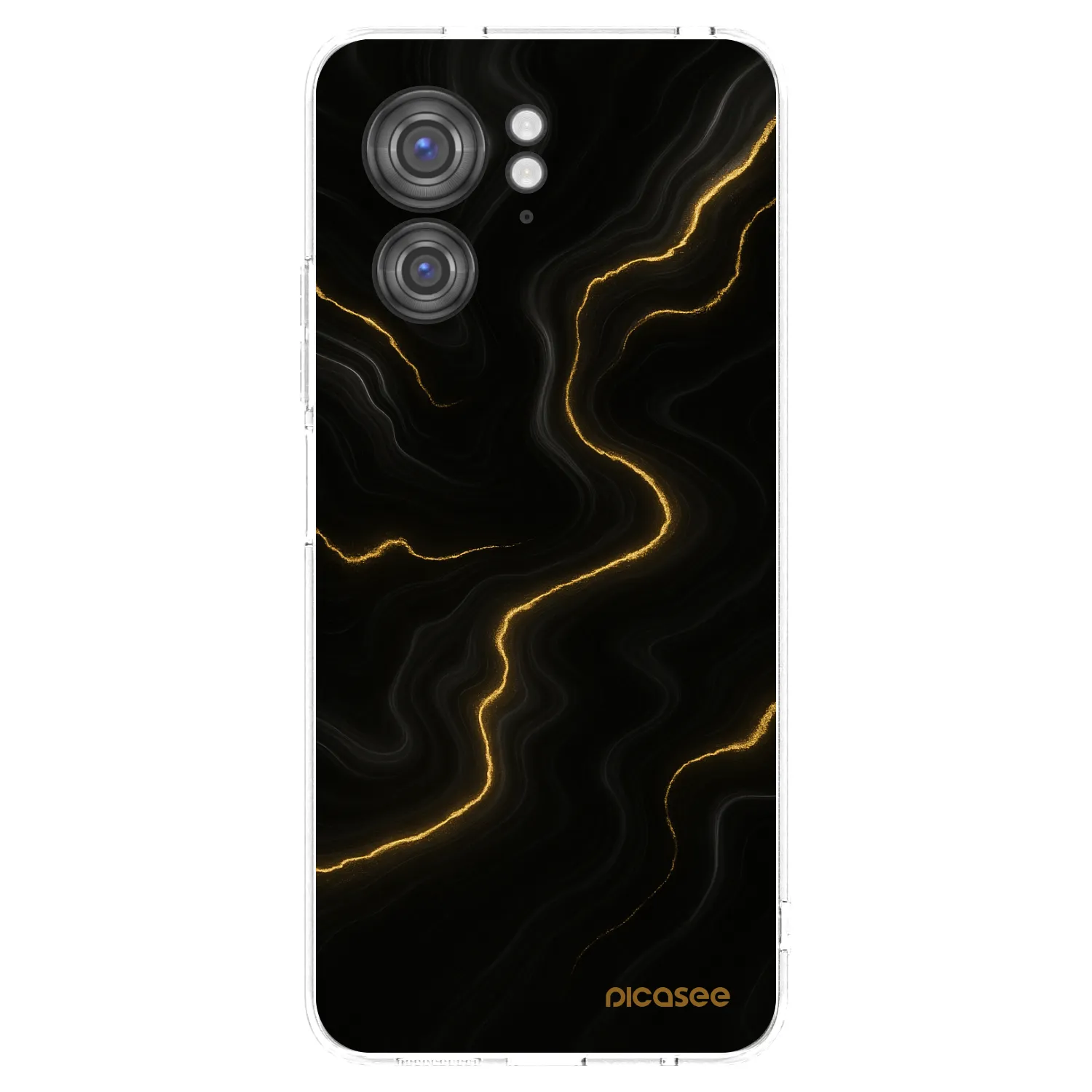 Picasee silikonski prozorni ovitek za Motorola Edge 40 - Thunder