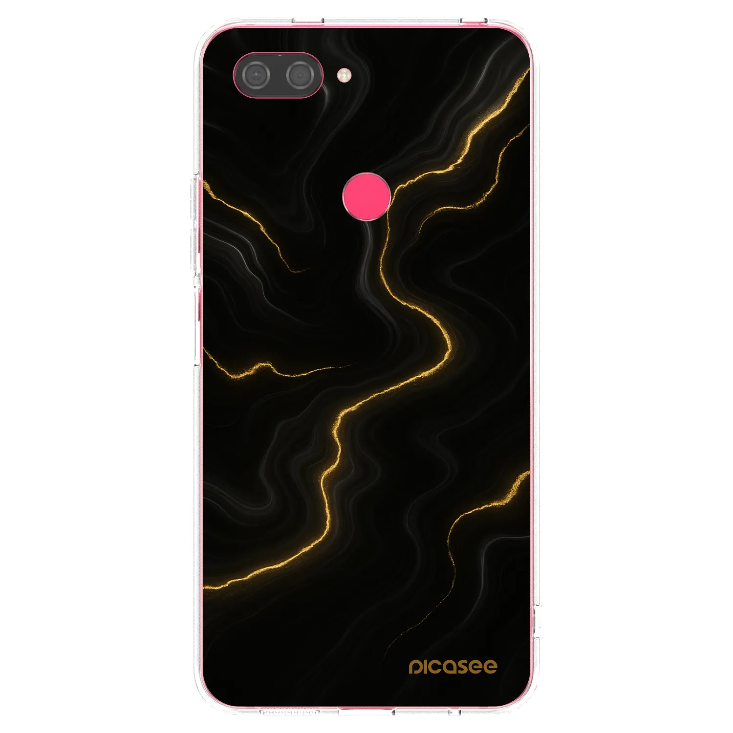 Picasee silikonski prozorni ovitek za Xiaomi Mi 8 Lite - Thunder