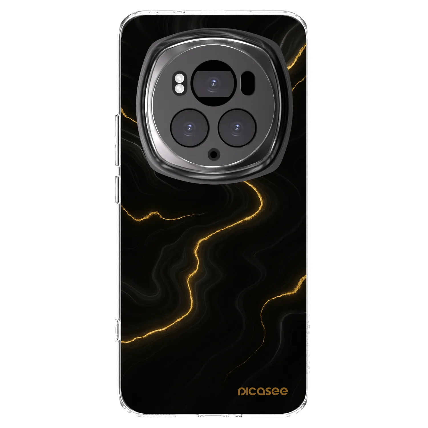 Picasee silikonski prozorni ovitek za Honor Magic6 Pro - Thunder