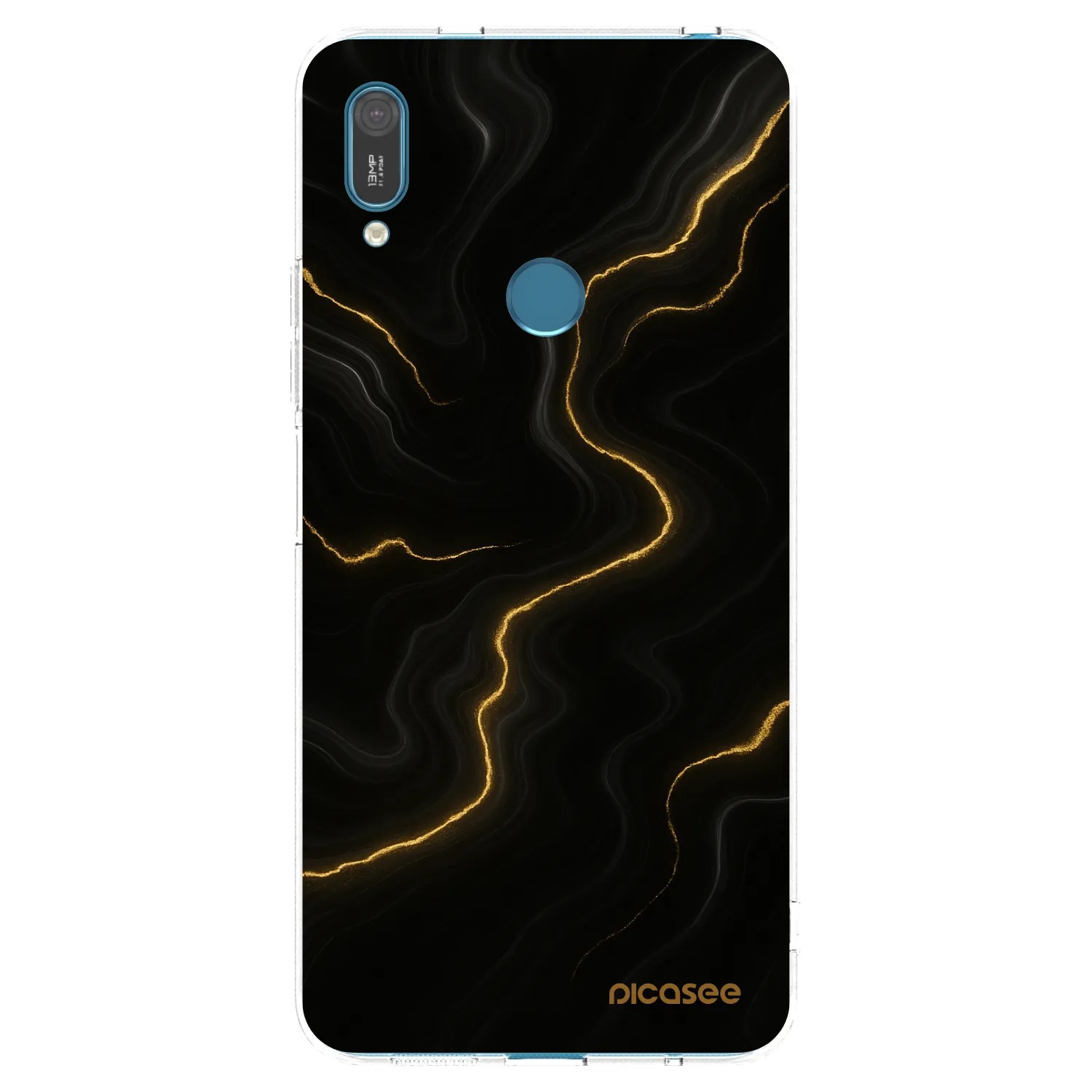 Picasee silikonski prozorni ovitek za Huawei Y7 2019 - Thunder