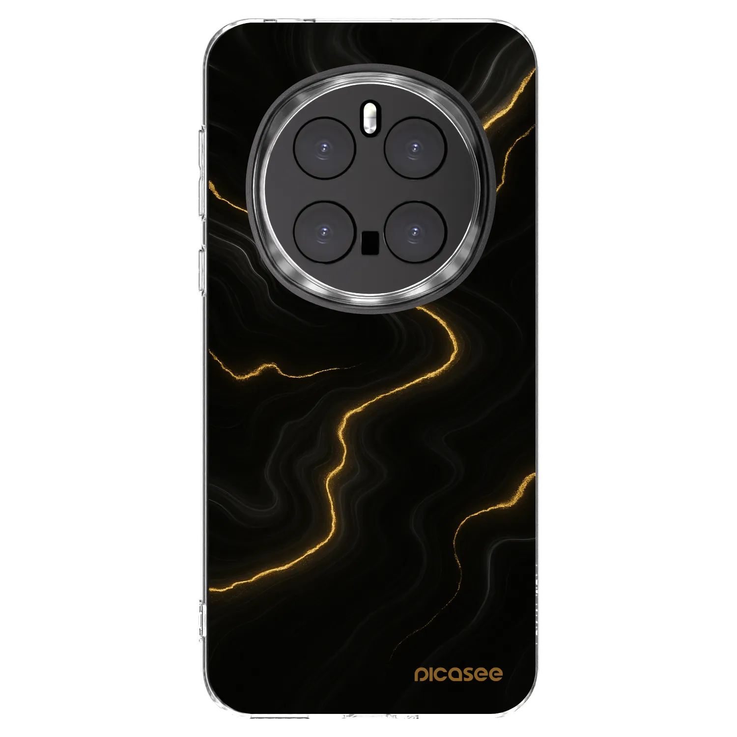 Picasee silikonski prozorni ovitek za Honor Magic7 Pro 5G - Thunder