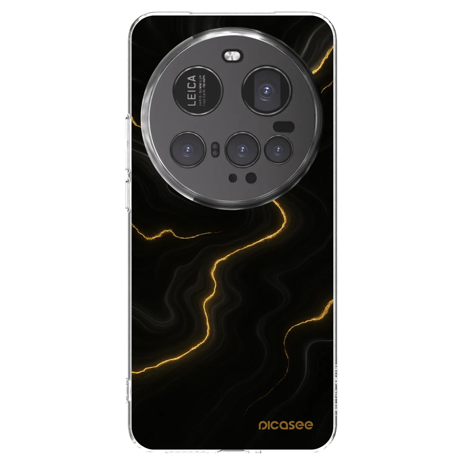 Picasee silikonski prozorni ovitek za Xiaomi 15 Ultra - Thunder