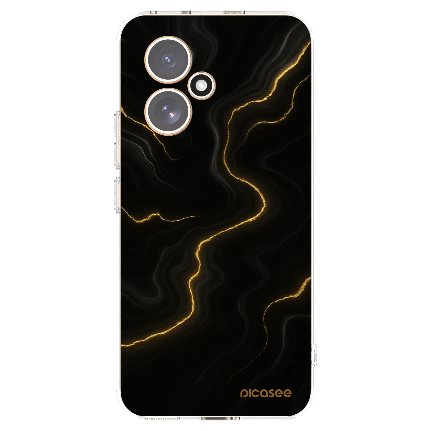 Picasee silikonski prozorni ovitek za Honor 400 5G - Thunder