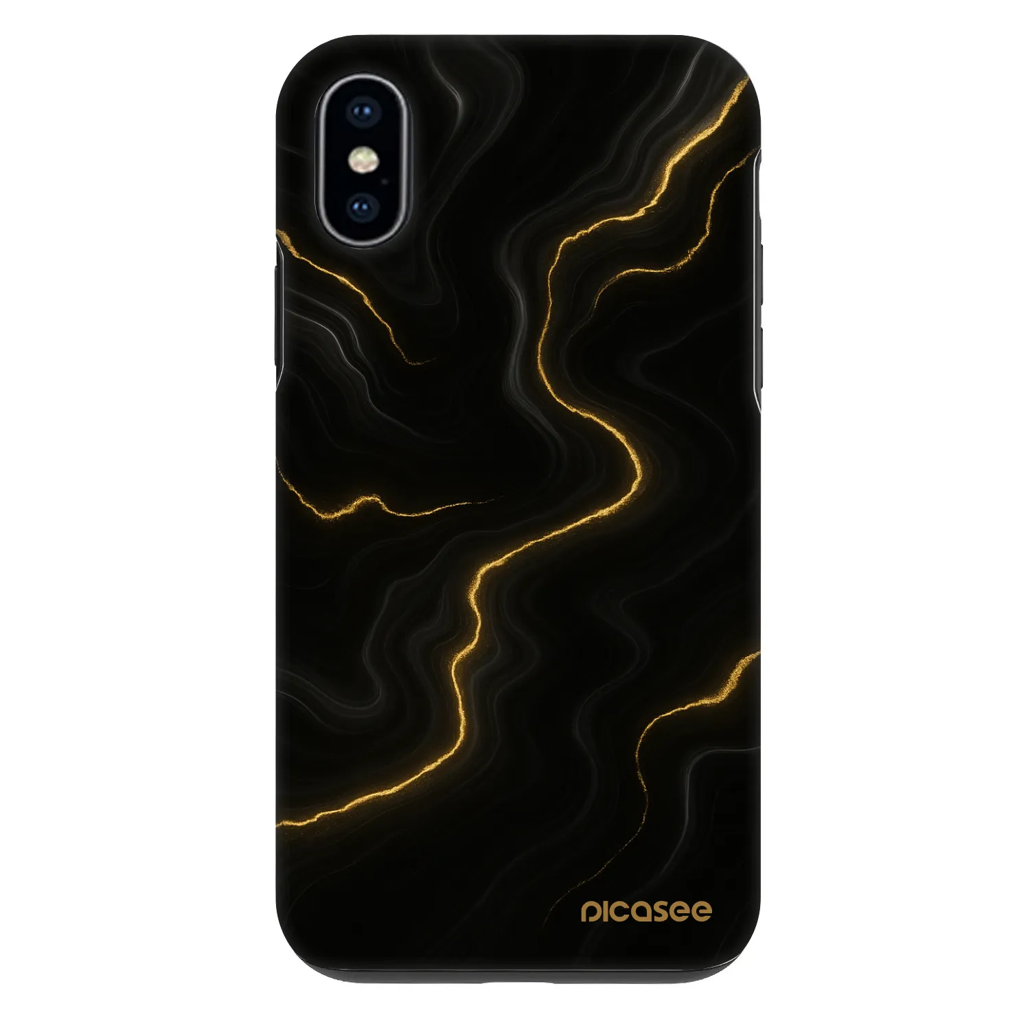 Picasee Fashion Case za Apple iPhone X/XS - Thunder
