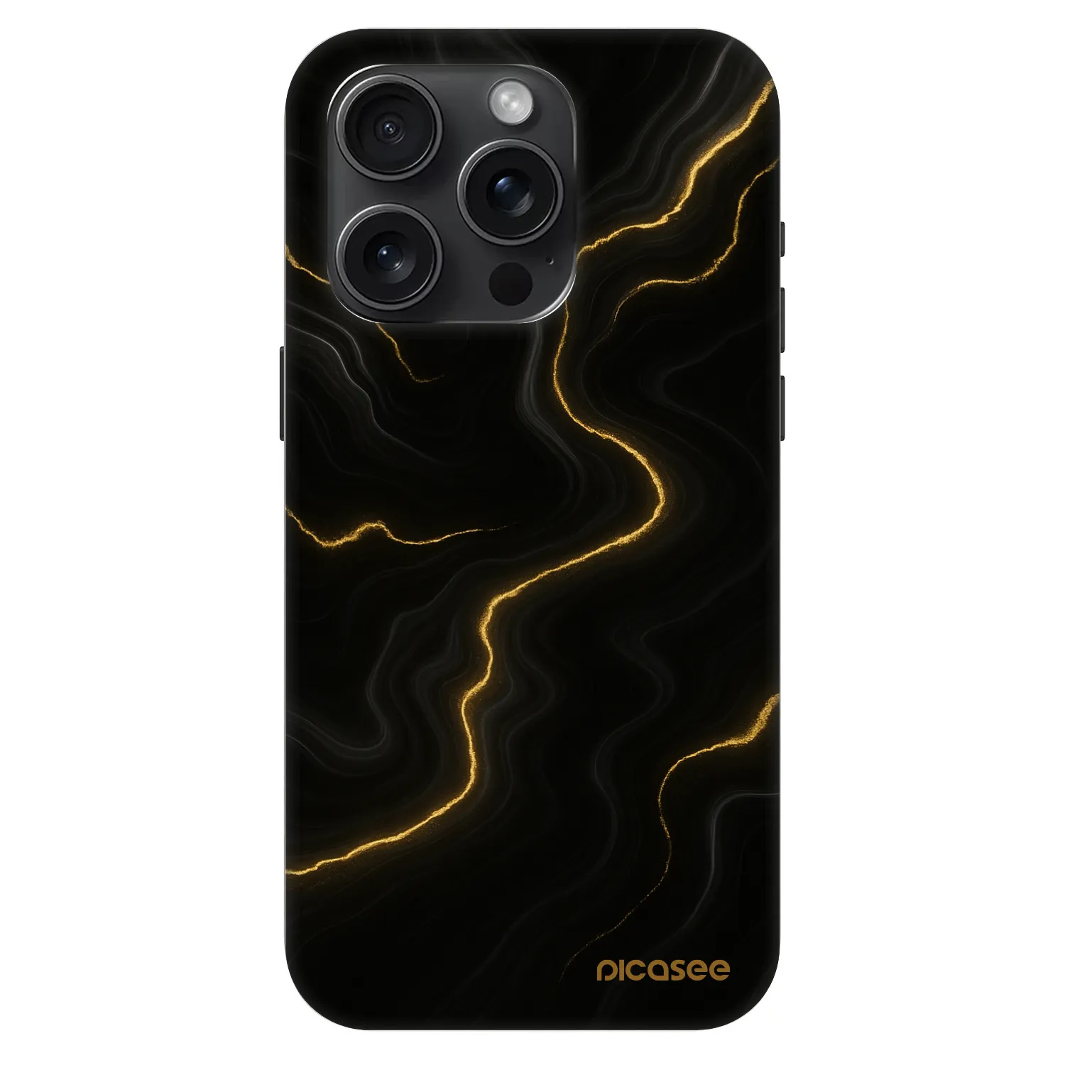 Picasee Fashion Case MagSafe za Apple iPhone 15 Pro - Thunder