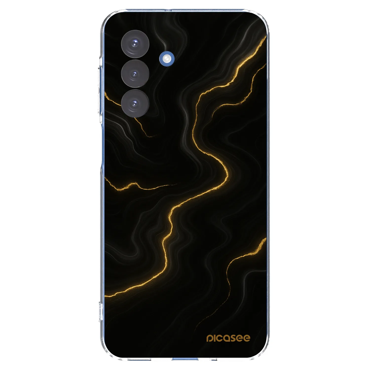 Picasee silikonski prozorni ovitek za Samsung Galaxy A17 5G - Thunder