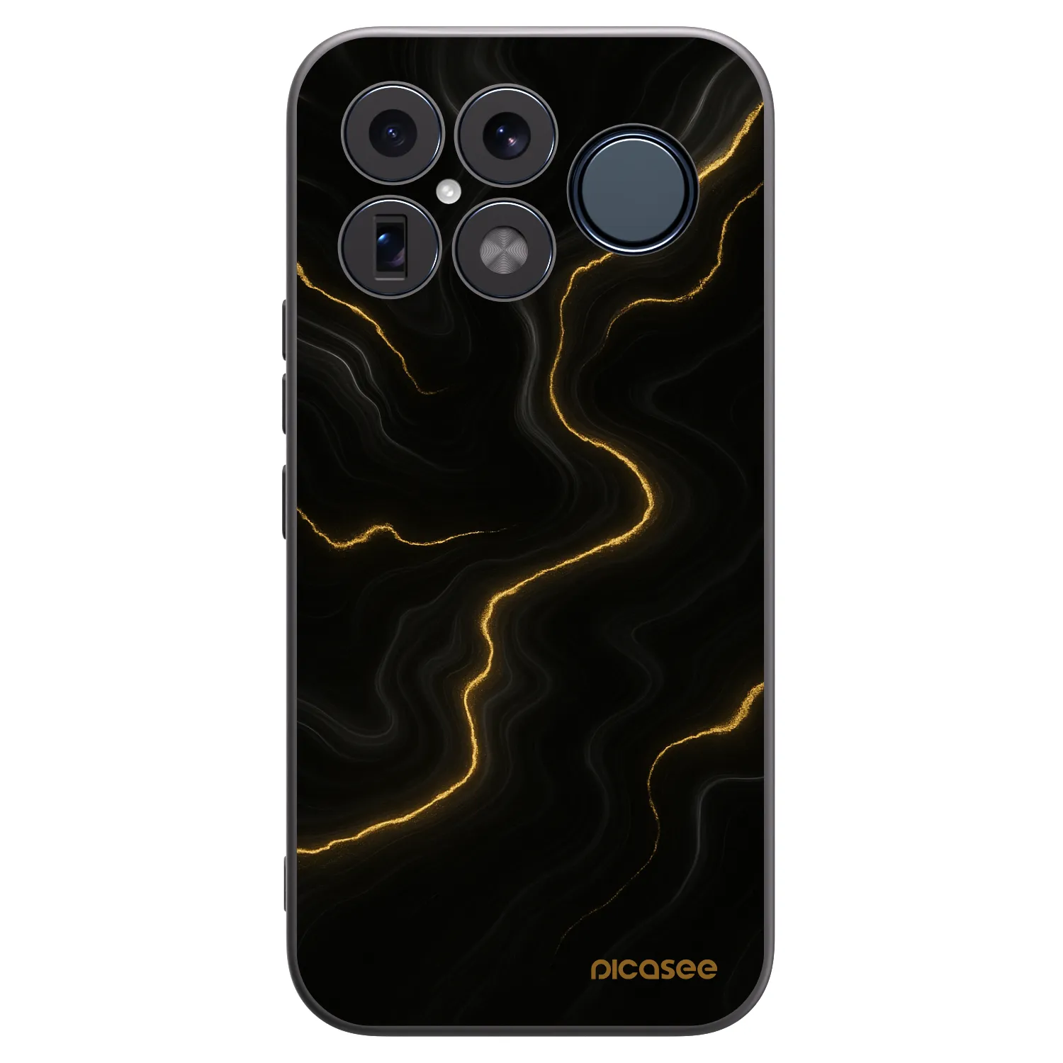 Picasee silikonski črni ovitek za Xiaomi Poco F8 Ultra - Thunder