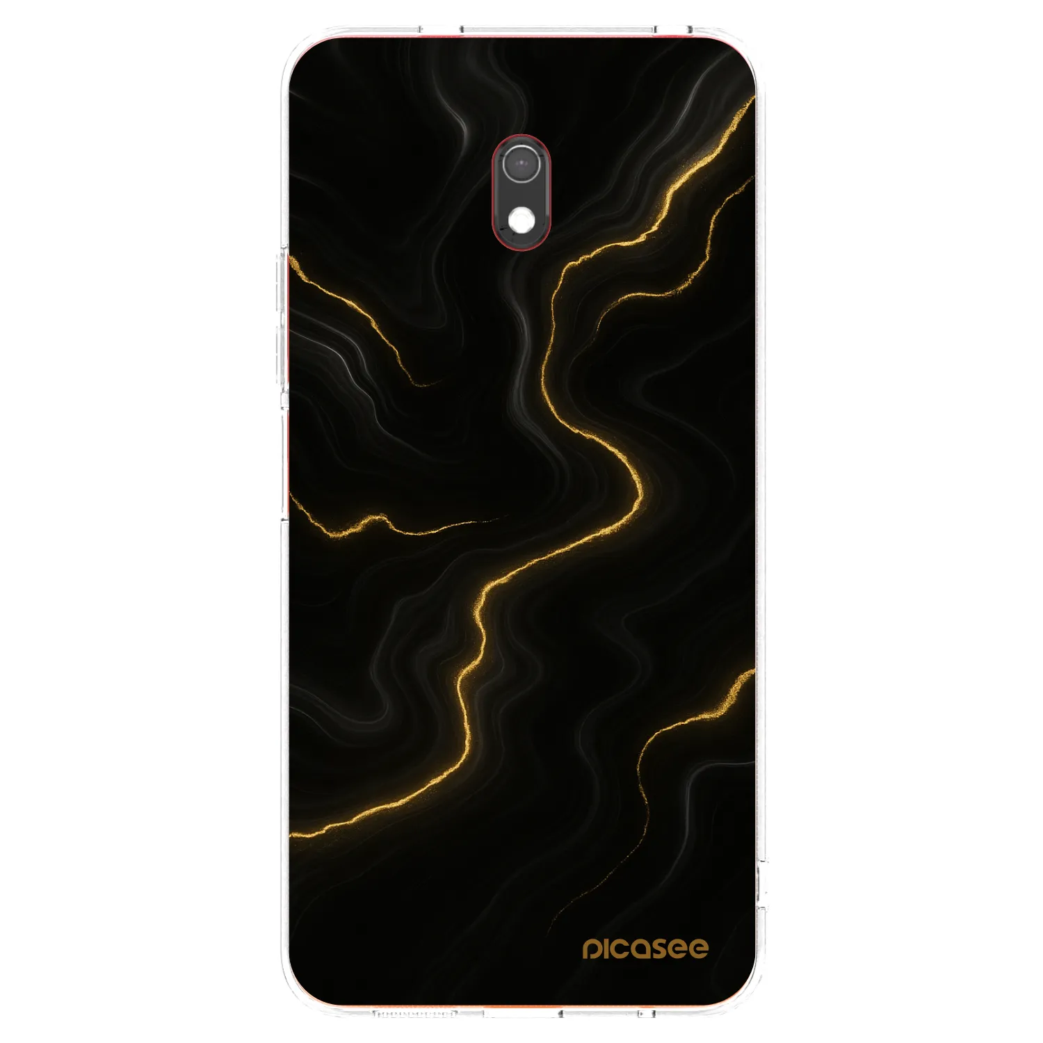Picasee silikonski prozorni ovitek za Xiaomi Redmi 8A - Thunder