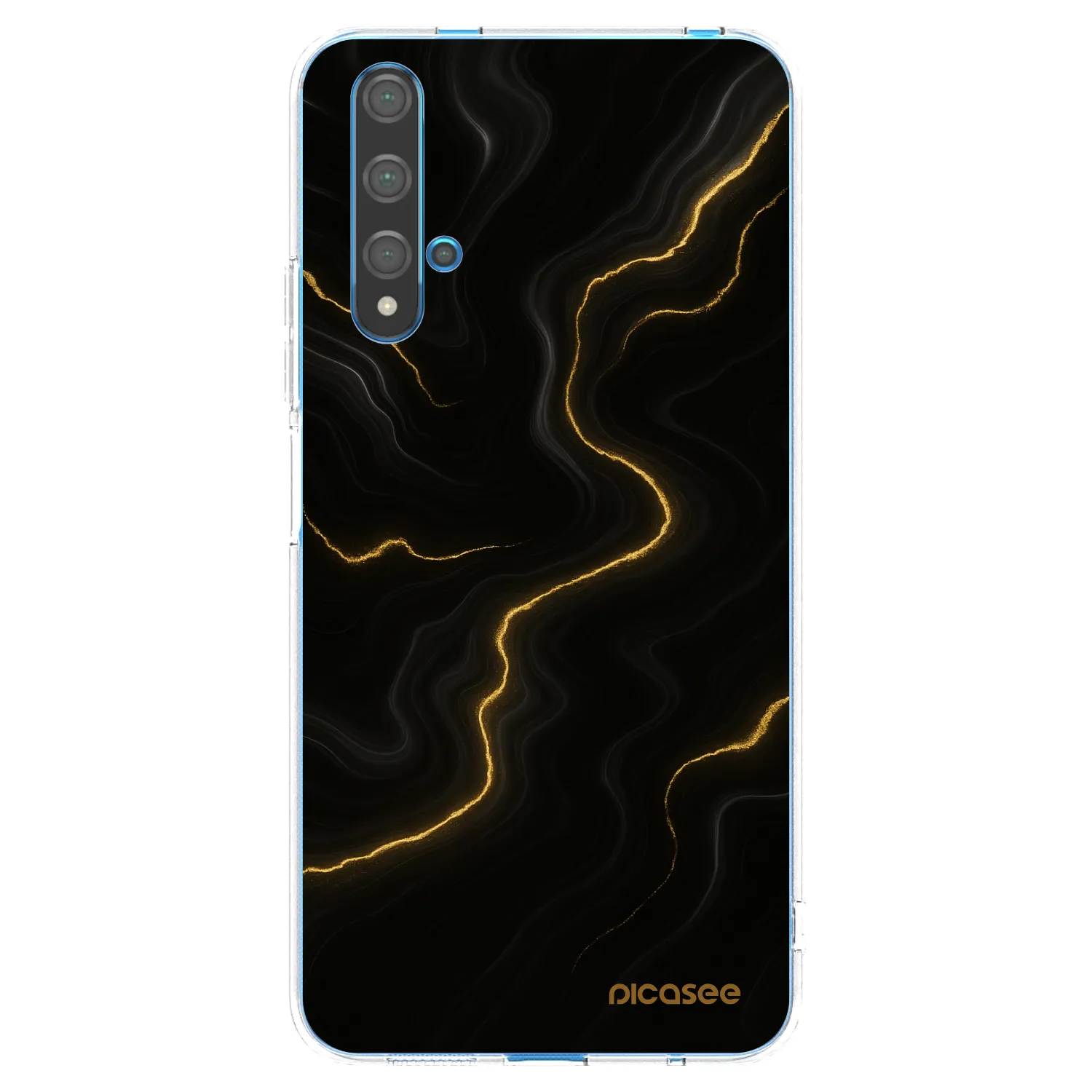 Picasee silikonski prozorni ovitek za Huawei Nova 5T - Thunder
