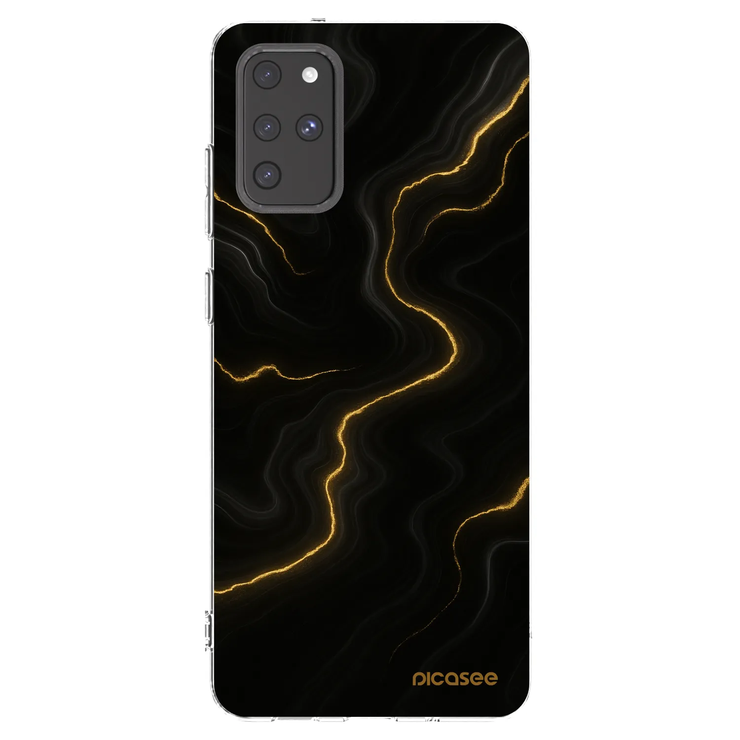 Picasee silikonski prozorni ovitek za Samsung Galaxy S20+ G985F - Thunder