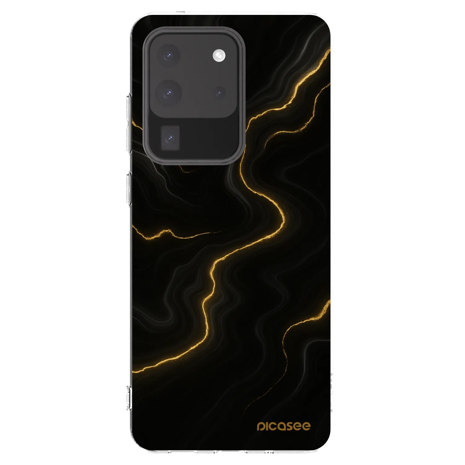 Picasee silikonski prozorni ovitek za Samsung Galaxy S20 Ultra 5G G988F - Thunder