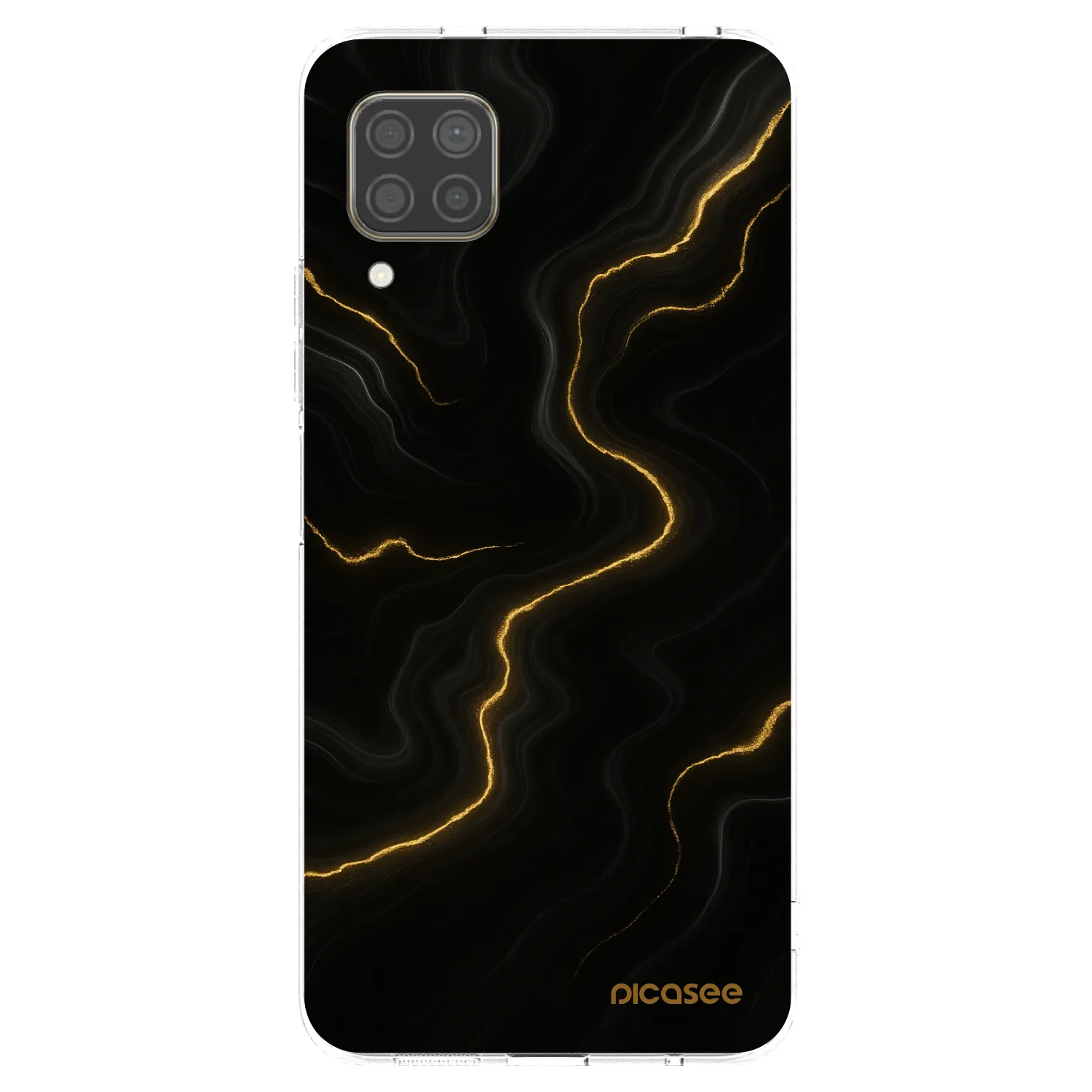 Picasee silikonski prozorni ovitek za Huawei P40 Lite - Thunder