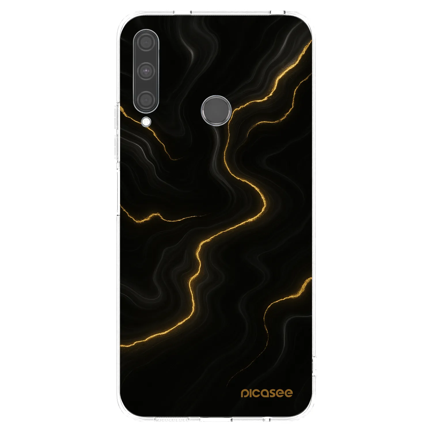 Picasee silikonski prozorni ovitek za Huawei P40 Lite E - Thunder