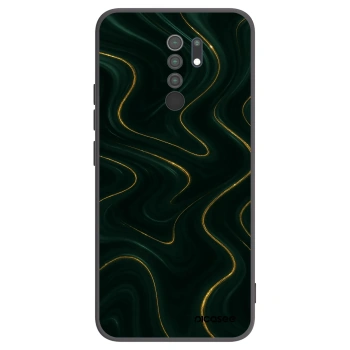 Picasee silikonski črni ovitek za Xiaomi Redmi 9 - Vawes