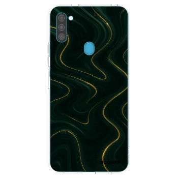 Picasee silikonski prozorni ovitek za Samsung Galaxy M11 - Vawes