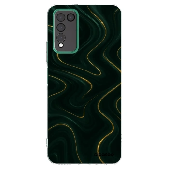 Picasee silikonski prozorni ovitek za Honor 10X Lite - Vawes