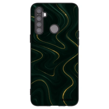 Picasee silikonski črni ovitek za Realme 6i - Vawes