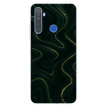 Picasee silikonski prozorni ovitek za Realme 5 - Vawes