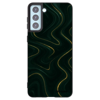 Picasee silikonski črni ovitek za Samsung Galaxy S21+ 5G G996F - Vawes