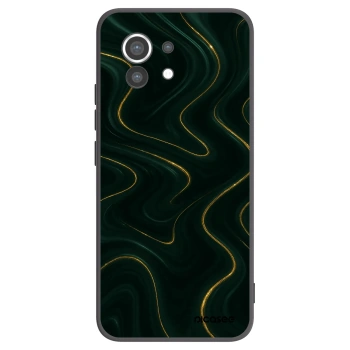 Picasee silikonski črni ovitek za Xiaomi Mi 11 - Vawes