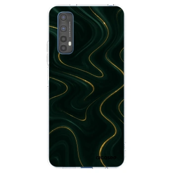 Picasee silikonski prozorni ovitek za Realme 7 - Vawes