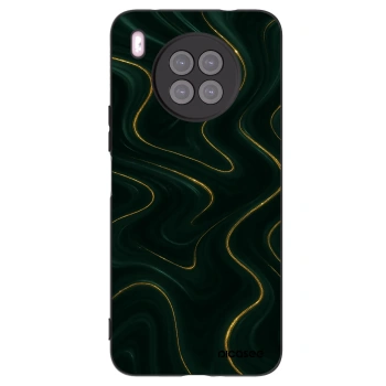 Picasee silikonski črni ovitek za Huawei Nova 8i - Vawes