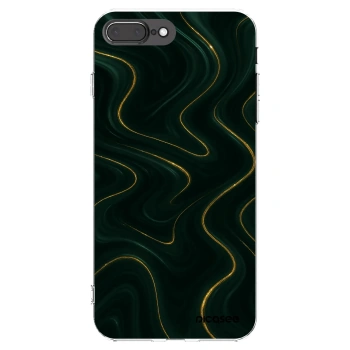 Picasee silikonski prozorni ovitek za Apple iPhone 7 Plus - Vawes