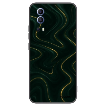 Picasee silikonski črni ovitek za Vivo Y52 5G - Vawes