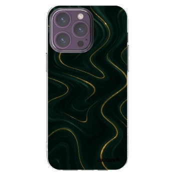 Picasee silikonski prozorni ovitek za Apple iPhone 14 Pro Max - Vawes